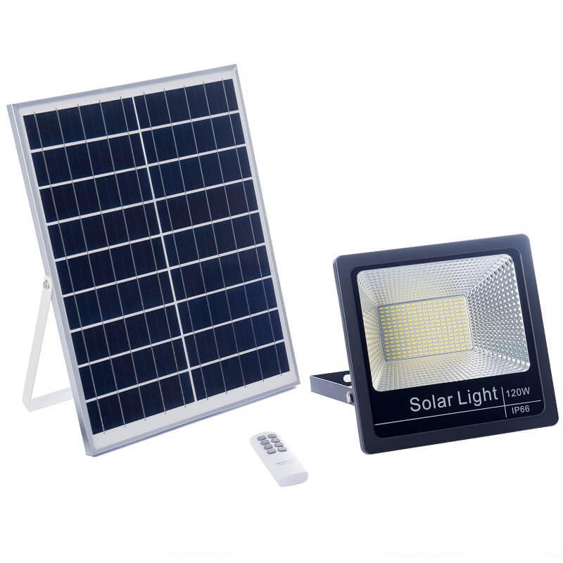 Foco Solar 120W, Luz Neutra 4000K - ELEDCO