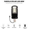 Farola LED Solar 60W