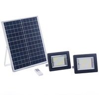 Foco Solar 100W, 2 Lámparas ELEDCO