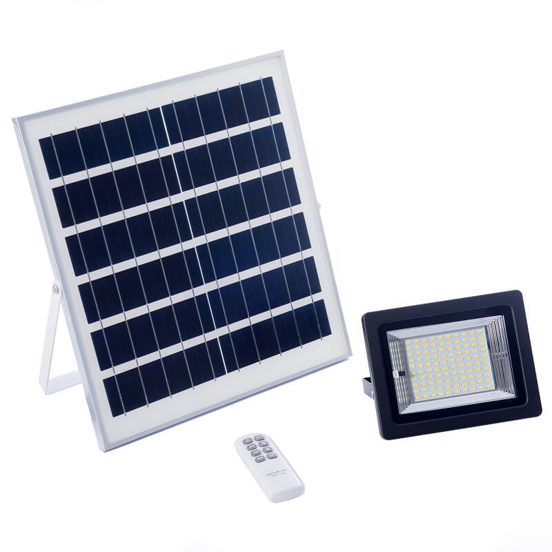 Foco Solar LED 40m2 para exterior — Rehabilitaweb