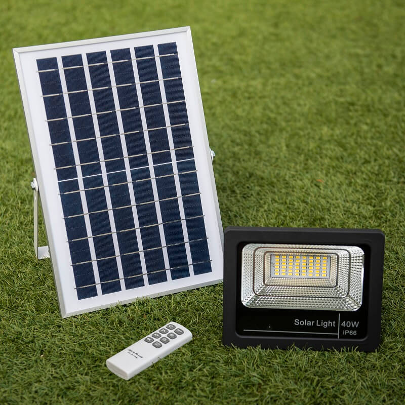 Foco Solar 40W, Luz Neutra 4000K, ELEDCO