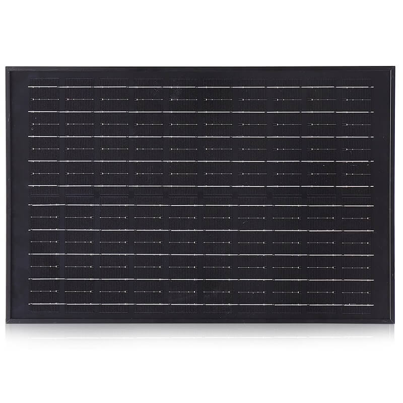 Panel Solar 50W para foco solar All-Black 200W