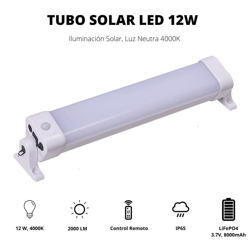 Tubo lampara solar