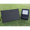 Foco Solar 150W All-Black, Luz Cálida 3000K / Luz Blanca 6000K, Sensor de Movimiento