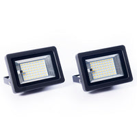 Foco solar con 2 focos