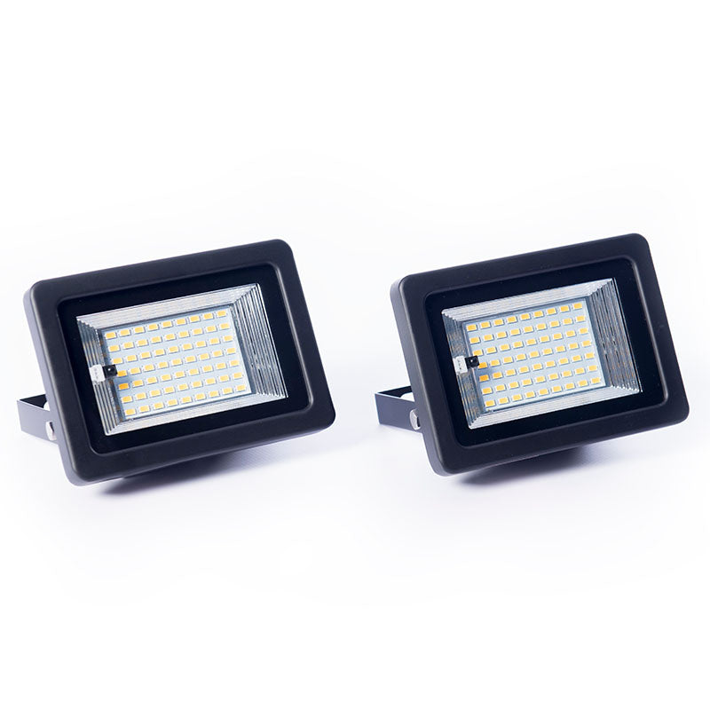 Foco solar con 2 focos