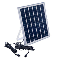 Panel solar para foco solar doble 64W