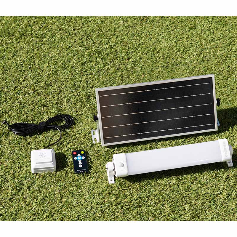 Lámpara Solar, Tubo LED 12W, 4000K